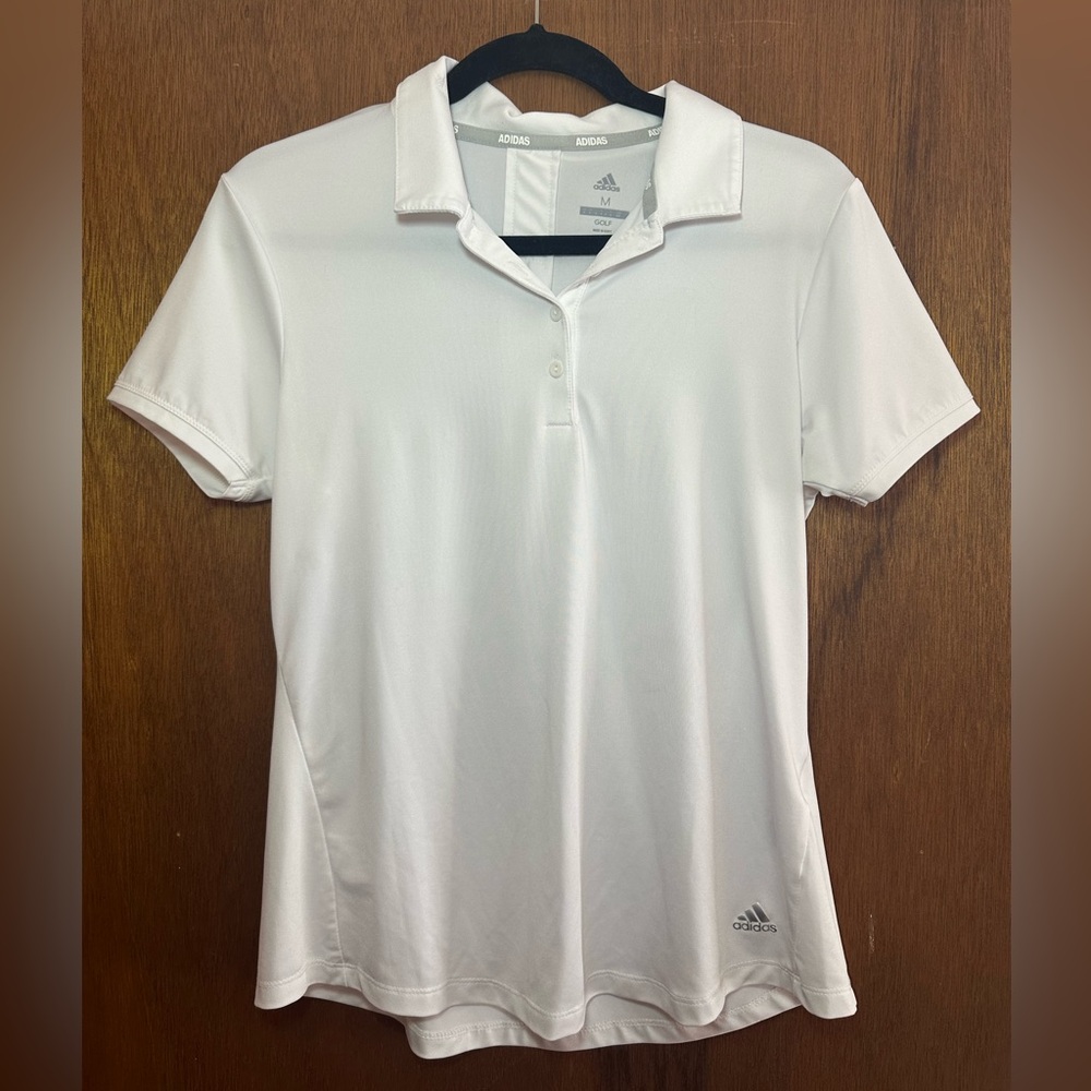 Adidas Golf Polo White Size Medium